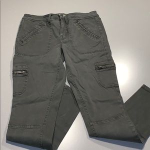 Massimo green cargo jegging